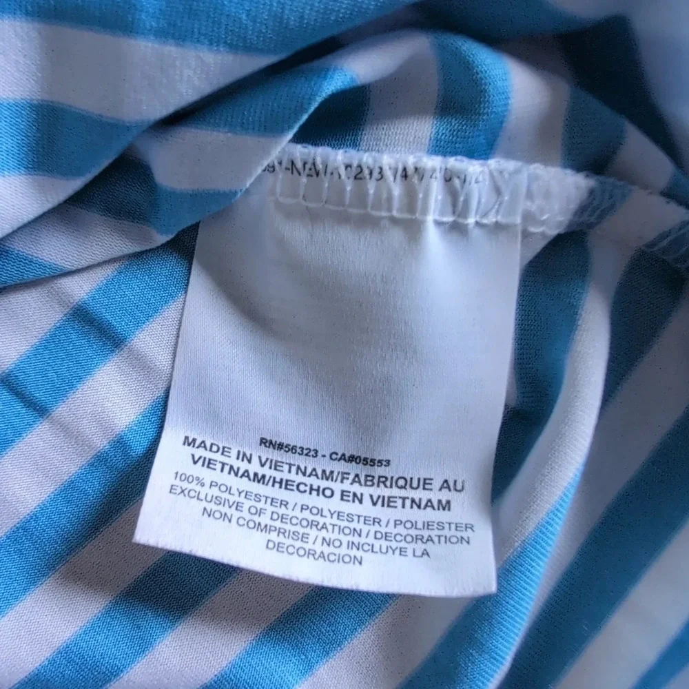 Arnold Palmer‎ Invitational Shirt Polo Mens XL Blue Stripe Nike Golf Dri Fit